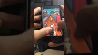 Subway Surfer handcam mobile