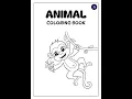 Minimalist Animal coloring worksheets - Part 2 Free Printables