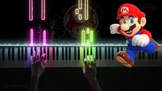 Super Mario Bros - Main Theme Piano Cover FREE SHEETS