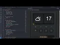 Designing Analog Weather App HTML CSS JS Tutorial