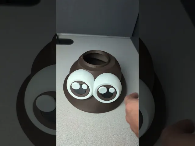 Poop Container - Container in the shape of a poop emoji video thumbnail