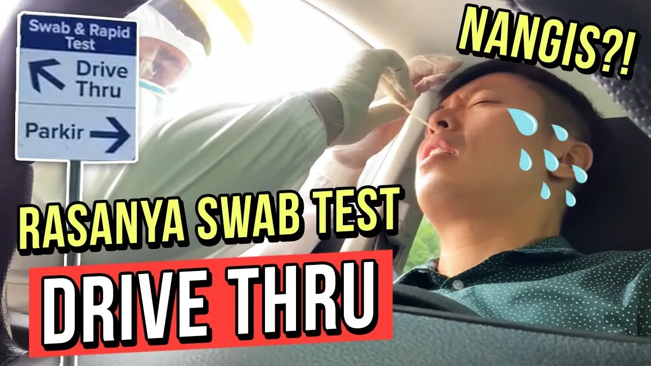 PERTAMA KALI DI SWAB TEST( PCR COVID-19 ) SAMPAI SEMUA TAKUT KARENA TERNYATA RASANYA.... 