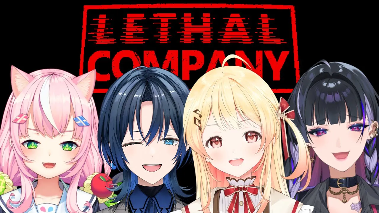 【Lethal Company】初めてのリーサルカンパニーと初めてのメンツ！ﾜｸﾜｸ...?【音乃瀬奏・火威青・ヤン・ナリ・Meloco Kyoran】#hololiveDEV_IS #ReGLOSS