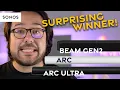 Which Sonos Atmos Soundbar Sounds Better Beam Surrounds vs Arc vs Arc Ultra