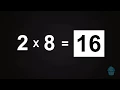 2 s Multiplication Flash Cards - Ordered