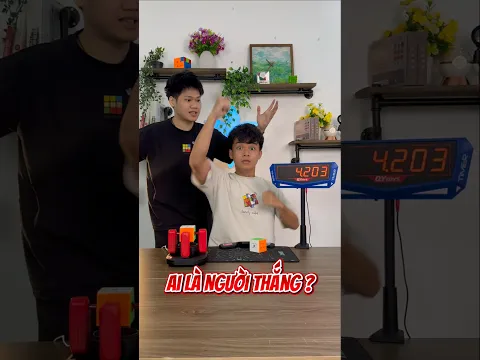 ❗️Robot vs Người giải Rubik NHANH NHẤT VIỆT NAM