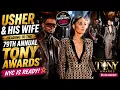Usher His Wife STUN at the 79th TonyAwards in NYC