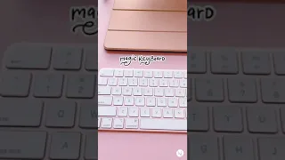 كيبورد لون زهري 