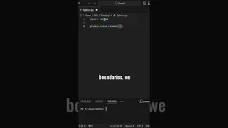 You should know how to create random numbers in Python