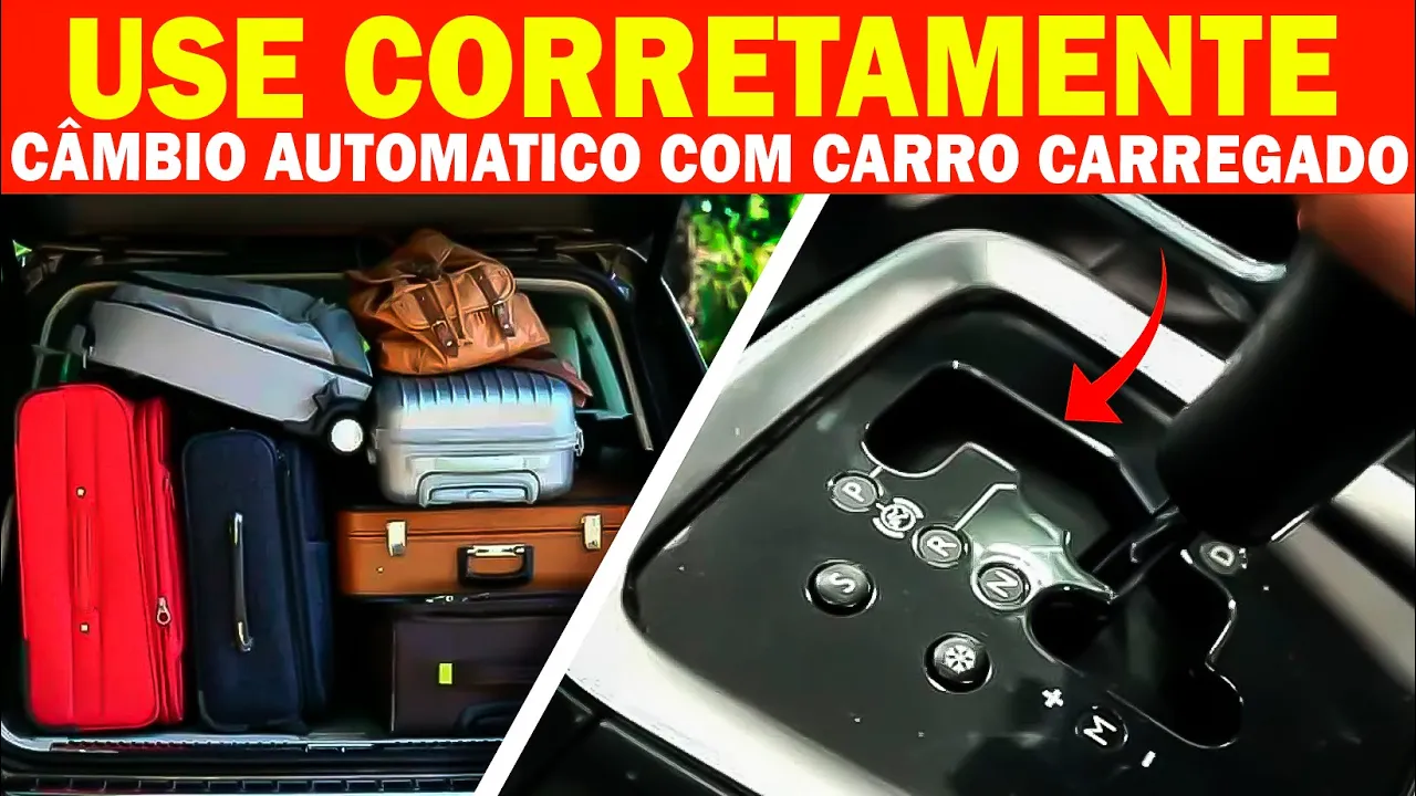 TRÂNSITO INTENSO, SUBIDA de SERRA ou CARRO CARREGADO? Como USAR CÂMBIO AUTOMATICO da maneira CERTA!