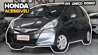 UM EXCELENTE HONDA ACESSÍVEL! Andei no FIT 2013 ÚNICO DONO da Rodrigo Automóveis!