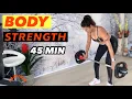 BODY STRENGTH BARBELL WORKOUT 8 TRACKS RELEASE 45 MIN