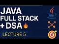 Java Full Stack Lecture 5