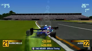 Formula 1 97 PS1 Gameplay HD 