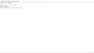 python 3 tutorial randint