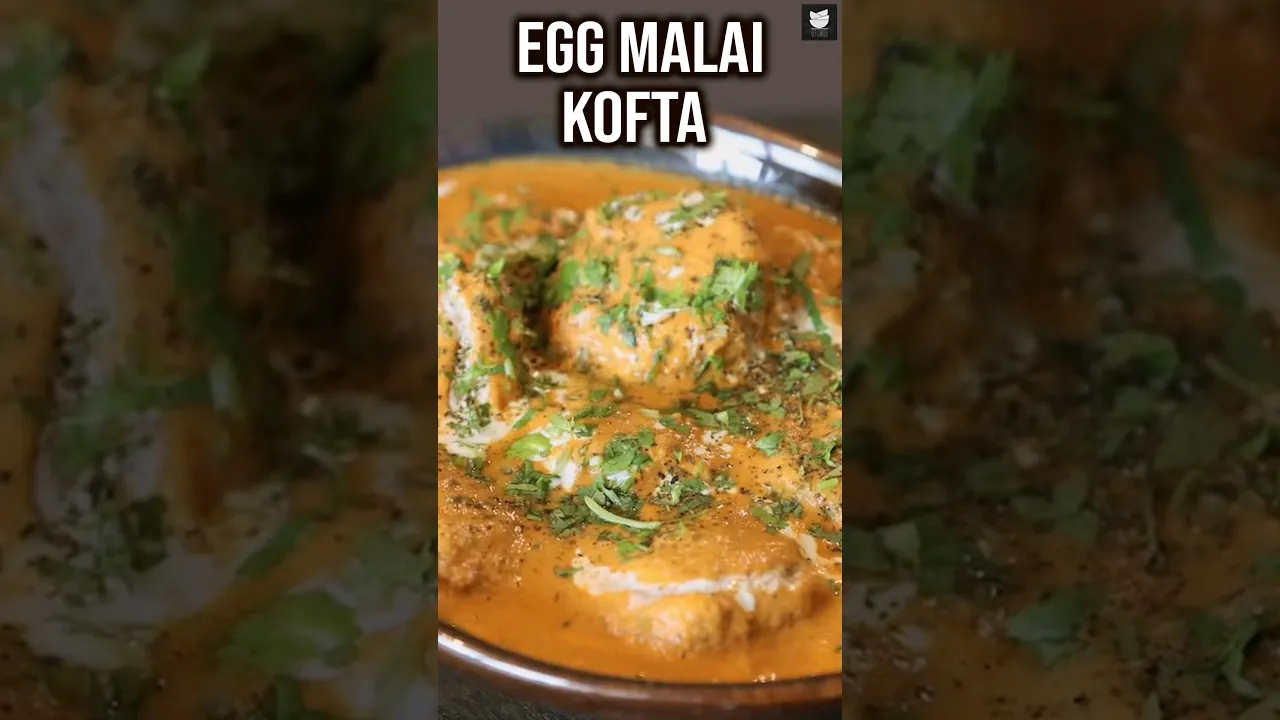 Egg Malai Kofta Recipe   How To Make Egg Kofta Curry   Anda Malai Kofta   Egg Recipe