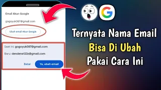 Cara Mengubah Nama Alamat Email Akun Google Di HP Android