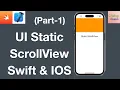 UI ScrollView in IOS Xcode14 Swift5