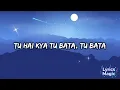 Maahiya  - Lyrics Tushar Joshi & Neeti Mohan | The Revolutionaries | Rohit Saraf & Pratibha Ranta