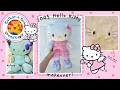 hello kitty build a bear makeover unstuffing washing sewing