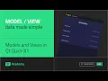 Build Your First ListView Models and Views in Qt Quick