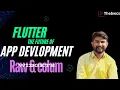 What are Rows And Columns With Examples Flutter Widgets Tutorial