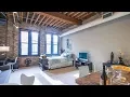Tour a model studio loft in Old Town at Cobbler Square