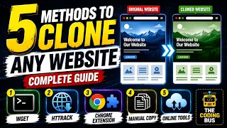 5 Methods to Clone ANY Website Complete Guide The Coding Bus