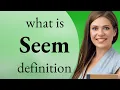 Seem SEEM definition