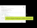 Teaser Python Integration with ADS Episode-2