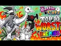 Battle Cats Top 10 WORST Enemies New - 100K Subscriber Special