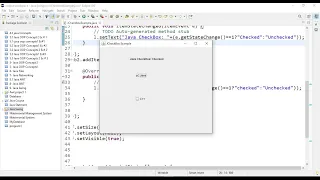 JCheckBox Example in Java Swing Lecture 75 Learn Programming