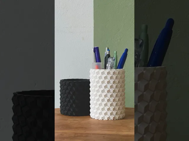 Pencil holder with HoneyComb video thumbnail
