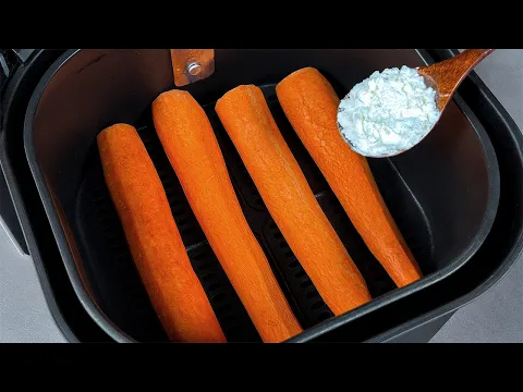 Carrots + air fryer = you've never tasted anything like this before!