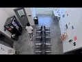 shows moments after murder suspect mistakenly released from Marion County Jail