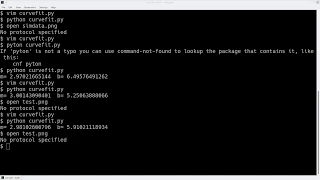 Curve Fitting with Python