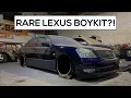Lexus LS430 Rare Wald Bodykit Install