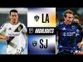 LA Galaxy vs San Jose Eart uakes Full Match Highlights 10-MAN TEST