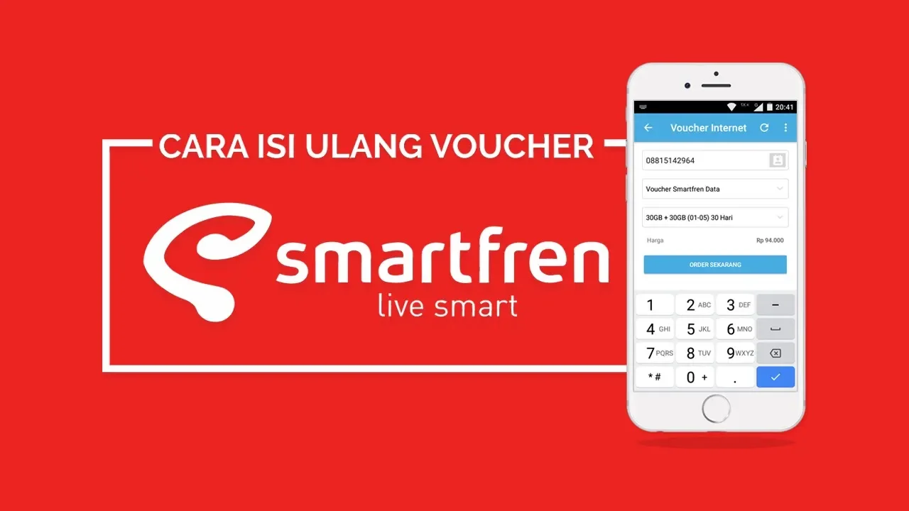 Cara Mendaftar / Beli Paket Internet Smartfren Unlimited dengan Pulsa