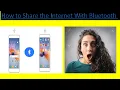 Share Internet Via Bluetooth - Android Bluetooth Tethering Phone to Phone