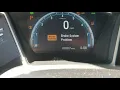 Fix Solved Honda Civic 10th Gen Car Won t Start Brake System Problem Error Messages