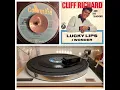 Cliff Richard and The Shadows: Lucky Lips, 1963 (Columbia 45-DW 6141) 45rpm vinyl 7“ single record