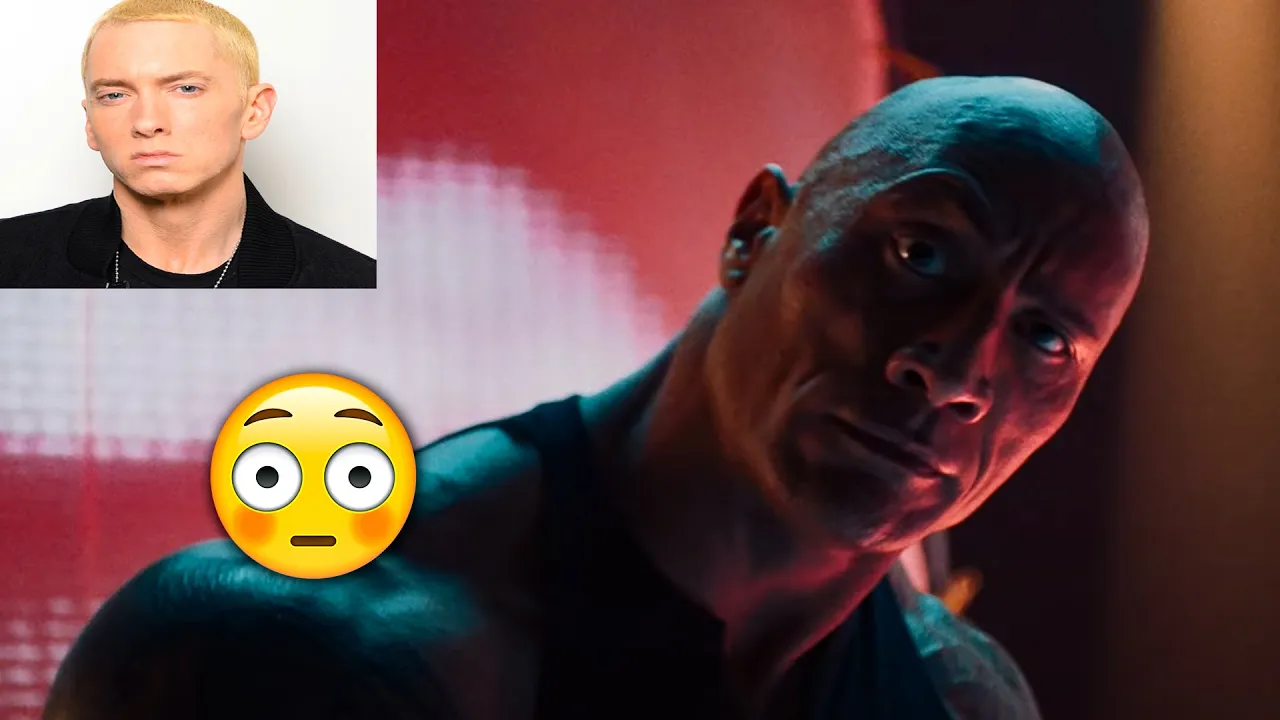 The Rock is Rapping😳