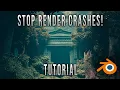 Blender Freezes when Rendering Try This Command Line Rendering Tutorial