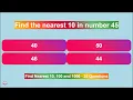 Find Nearest 10 100 or 1000 in SECONDS