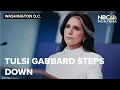 Tulsi Gabbard resigns from Trump admin after husband diagnosed with a rare form of cancer