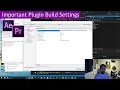 Important Plugin Build Settings for Windows and Mac