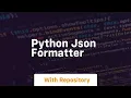 python json formatter