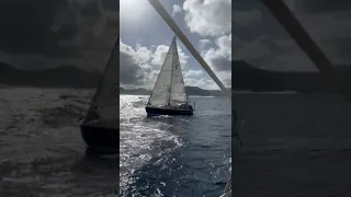 Sailing to Bora Bora
