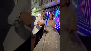 وحده عملتلي عمل علي الأرض وعلي الحيطان Wedding عروس عرس اكسبلور زفاف Bride افراح رقص 